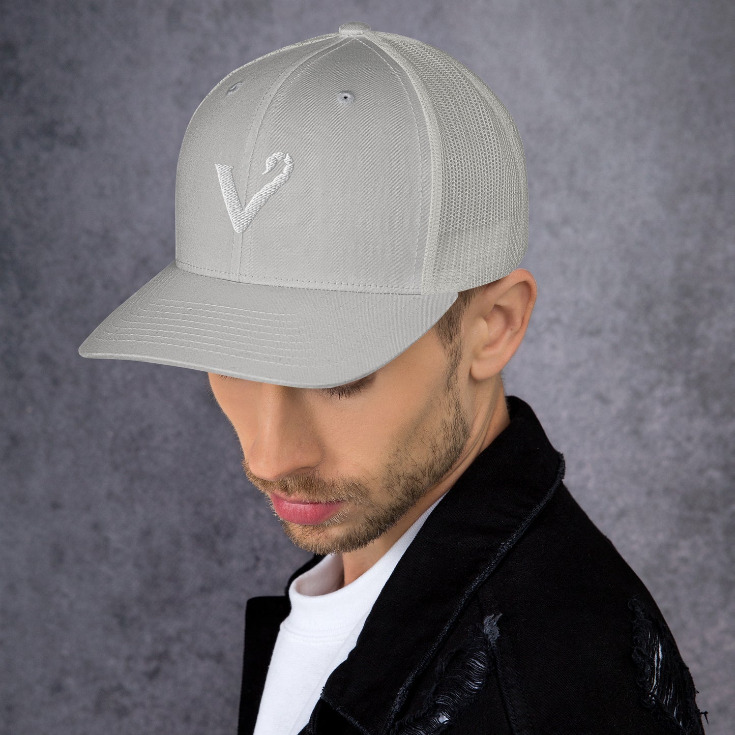 "V" Trucker Cap